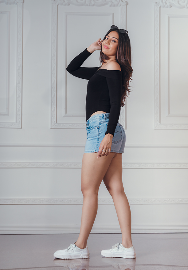 NATASHA ONE SHOULDER LONG SLEEVE TOP